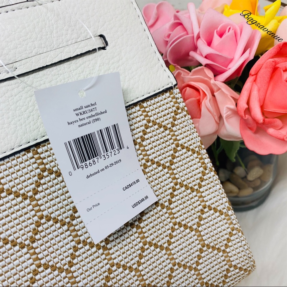 Kate spade Bee Hayes Satchel Crossbody embellish - Picture 6 of 8